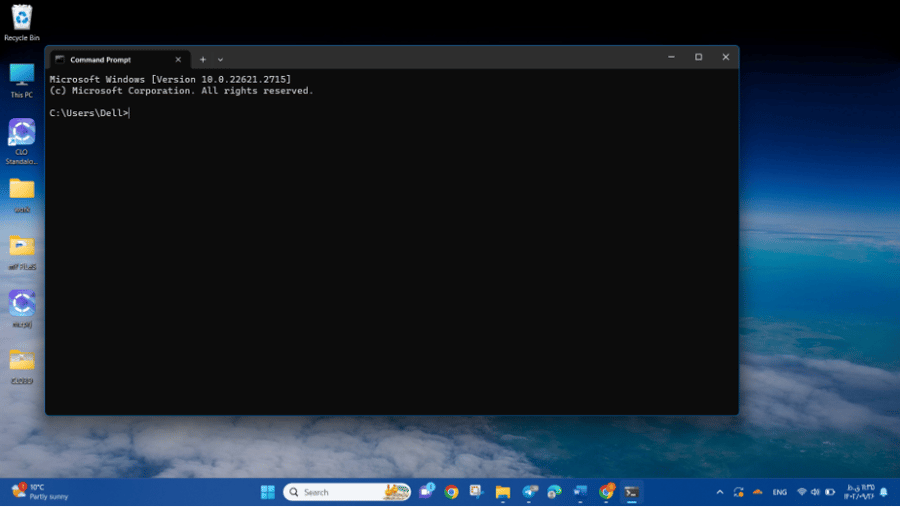Creating Files Using Windows DOS Commands